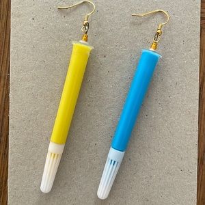 Marker earrings